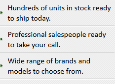 Used Forklifts Fresno - Large Selection of Brands for various types of Equipment